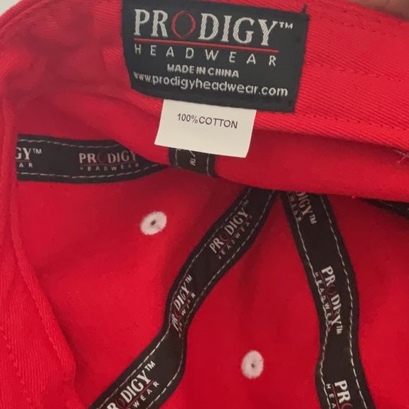 Prodigy Red Baseball Cap - Picture 6 of 8